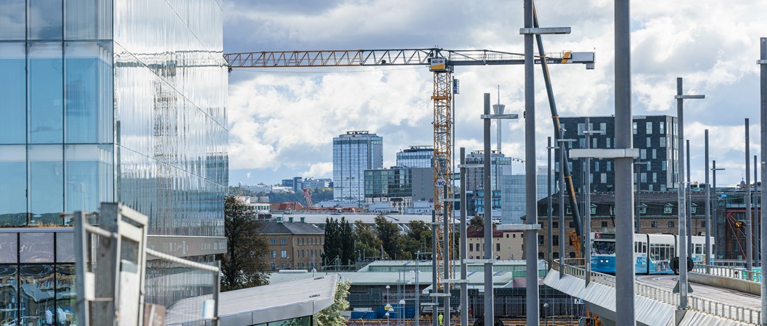 En av Bostadsbolagets hyresfastigheter